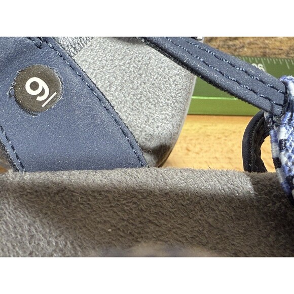 Skechers Memory Foam Reggae Slim Stretch Appeal Strappy Sandals Blue Womens 9 - Picture 5 of 11